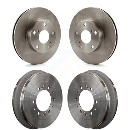 [Avant + Arrière] Kit de Disque de frein pour 2015 Toyota Tacoma 4WD avec 5 Lug Wheels K8-102110
