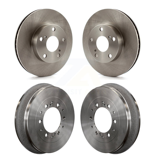[Avant + Arrière] Kit de Disque de frein pour 2015 Toyota Tacoma 4WD avec 5 Lug Wheels K8-102110