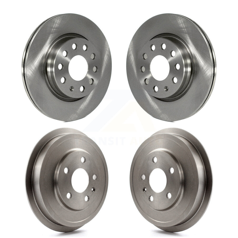 [Avant + Arrière] Kit de Disque de frein pour 2011-2012 Volkswagen Jetta avec 280mm Diameter Rotor K8-102122