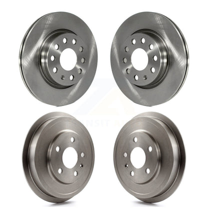 [Avant + Arrière] Kit de Disque de frein pour 2011-2012 Volkswagen Jetta avec 280mm Diameter Rotor K8-102122