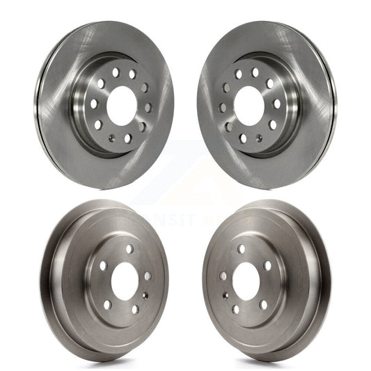 [Avant + Arrière] Kit de Disque de frein pour 2011-2012 Volkswagen Jetta avec 280mm Diameter Rotor K8-102122