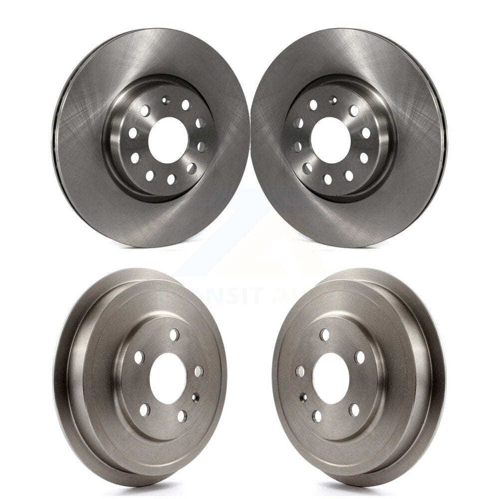[Avant + Arrière] Kit de Disque de frein pour Volkswagen Jetta Beetle avec 312mm Diameter Rotor K8-102123