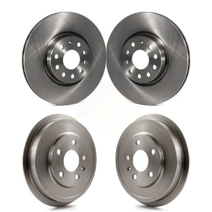 [Avant + Arrière] Kit de Disque de frein pour Volkswagen Jetta Beetle avec 312mm Diameter Rotor K8-102123