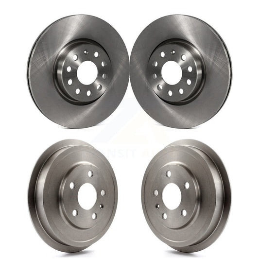 [Avant + Arrière] Kit de Disque de frein pour Volkswagen Jetta Beetle avec 312mm Diameter Rotor K8-102123