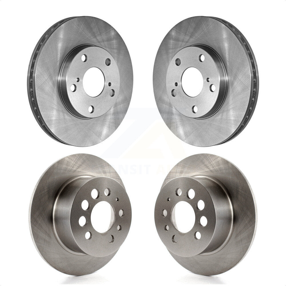 [Avant + Arrière] Kit de Disque de frein pour 1998-2003 Toyota Sienna K8-102129 par Top Quality