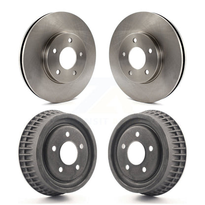 [Avant + Arrière] Kit de Disque de frein pour 2002-2004 Chevrolet Venture Pontiac Montana Oldsmobile Silhouette K8-102135