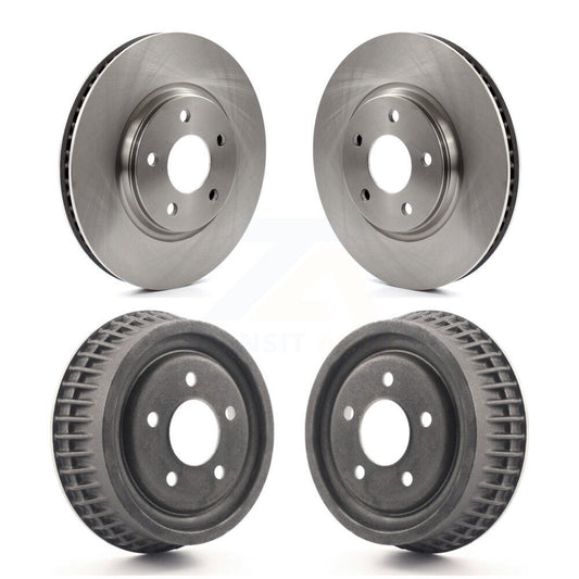 [Avant + Arrière] Kit de Disque de frein pour 2004 Chevrolet Malibu avec 296mm Diameter Rotor K8-102138