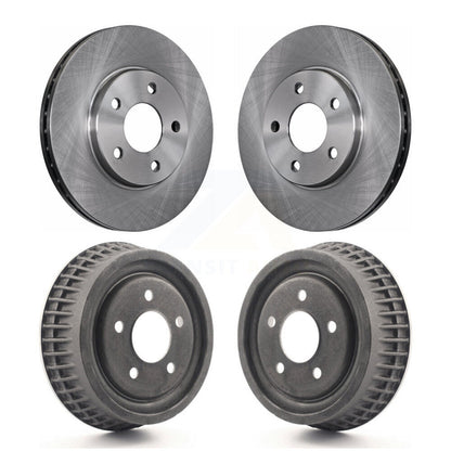 [Avant + Arrière] Kit de Disque de frein pour 2004 Chevrolet Malibu avec 276mm Diameter Rotor K8-102139