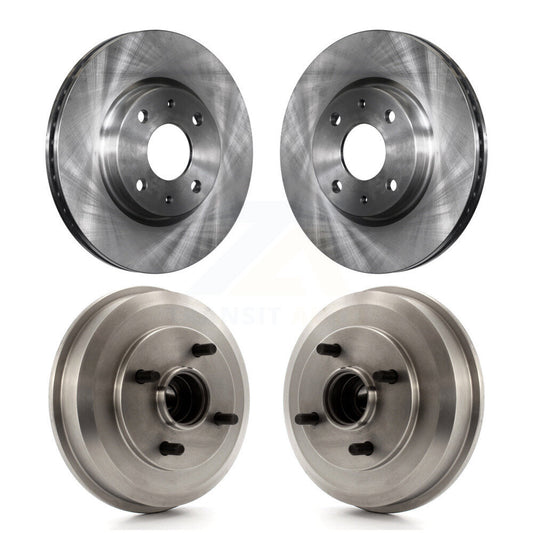 [Avant + Arrière] Kit de Disque de frein pour 2008 Ford Focus Wheel Bearing Includes K8-102144