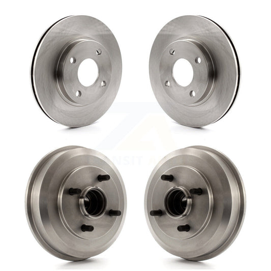 [Avant + Arrière] Kit de Disque de frein pour Ford Focus Wheel Bearing Includes K8-102146