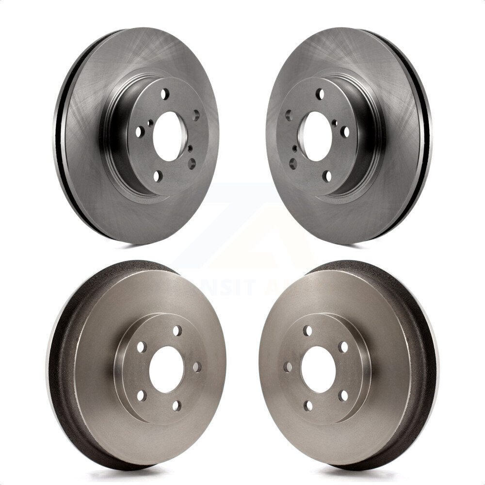 [Avant + Arrière] Kit de Disque de frein pour Subaru Impreza K8-102156 par Top Quality