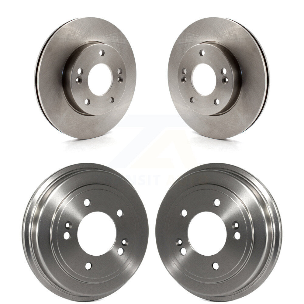[Avant + Arrière] Kit de Disque de frein pour 2010-2011 Kia Soul 1.6L K8-102164