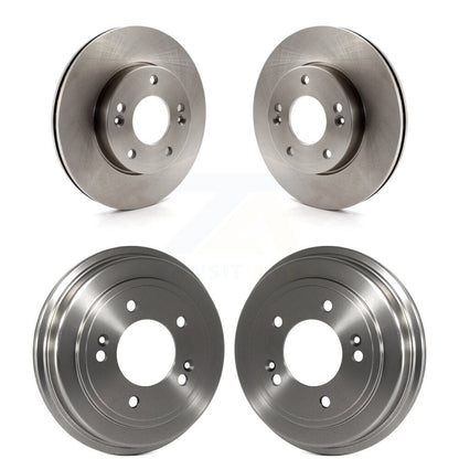 [Avant + Arrière] Kit de Disque de frein pour 2010-2011 Kia Soul 1.6L K8-102164