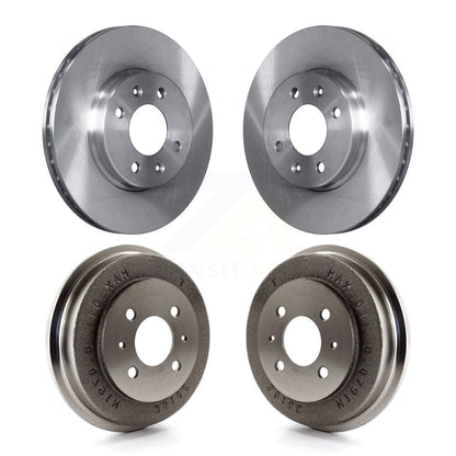 [Avant + Arrière] Kit de Disque de frein pour 2006 Hyundai Accent Sedan To 09 30 05 K8-102168