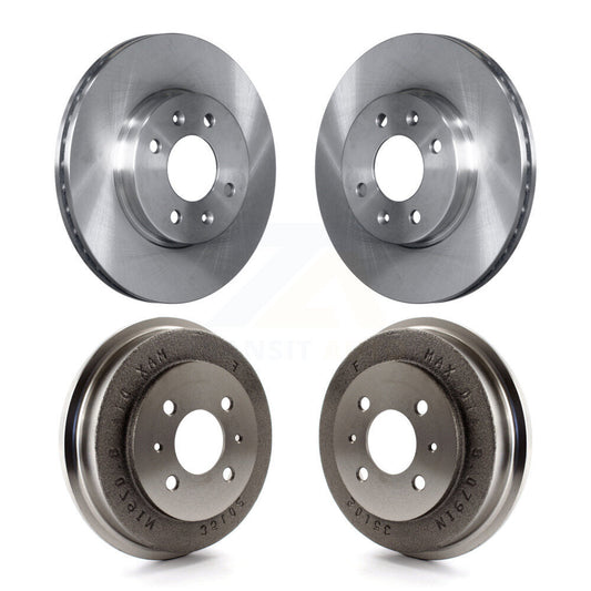 [Avant + Arrière] Kit de Disque de frein pour 2006 Hyundai Accent Sedan To 09 30 05 K8-102168