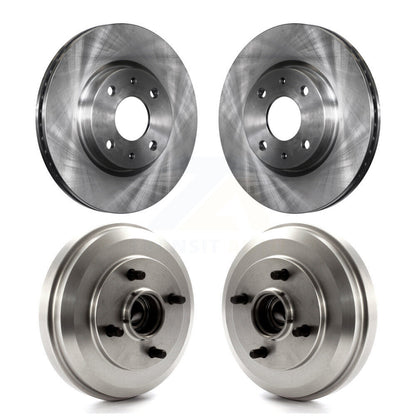 [Avant + Arrière] Kit de Disque de frein pour 2009-2011 Ford Focus K8-102171