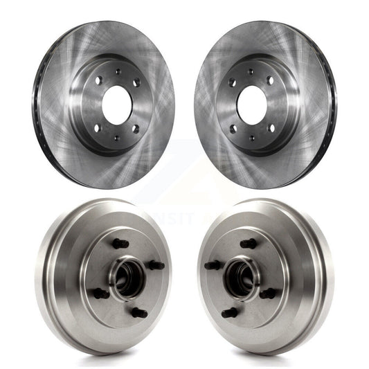 [Avant + Arrière] Kit de Disque de frein pour 2009-2011 Ford Focus K8-102171