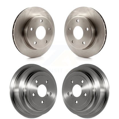 [Avant + Arrière] Kit de Disque de frein pour Dakota Dodge Mitsubishi Raider Ram K8-102180