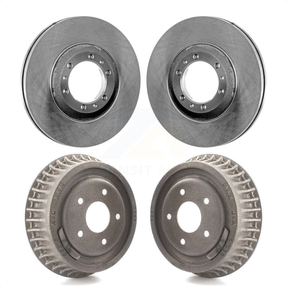 [Avant + Arrière] Kit de Disque de frein pour Chevrolet Camaro Pontiac Firebird K8-102181 par Top Quality