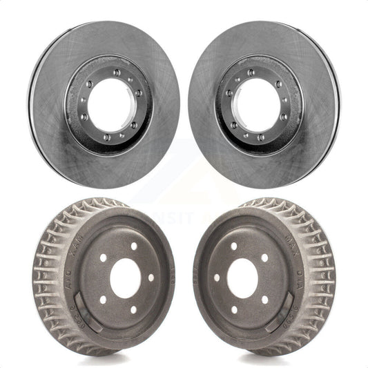 [Avant + Arrière] Kit de Disque de frein pour Chevrolet Camaro Pontiac Firebird K8-102181 par Top Quality