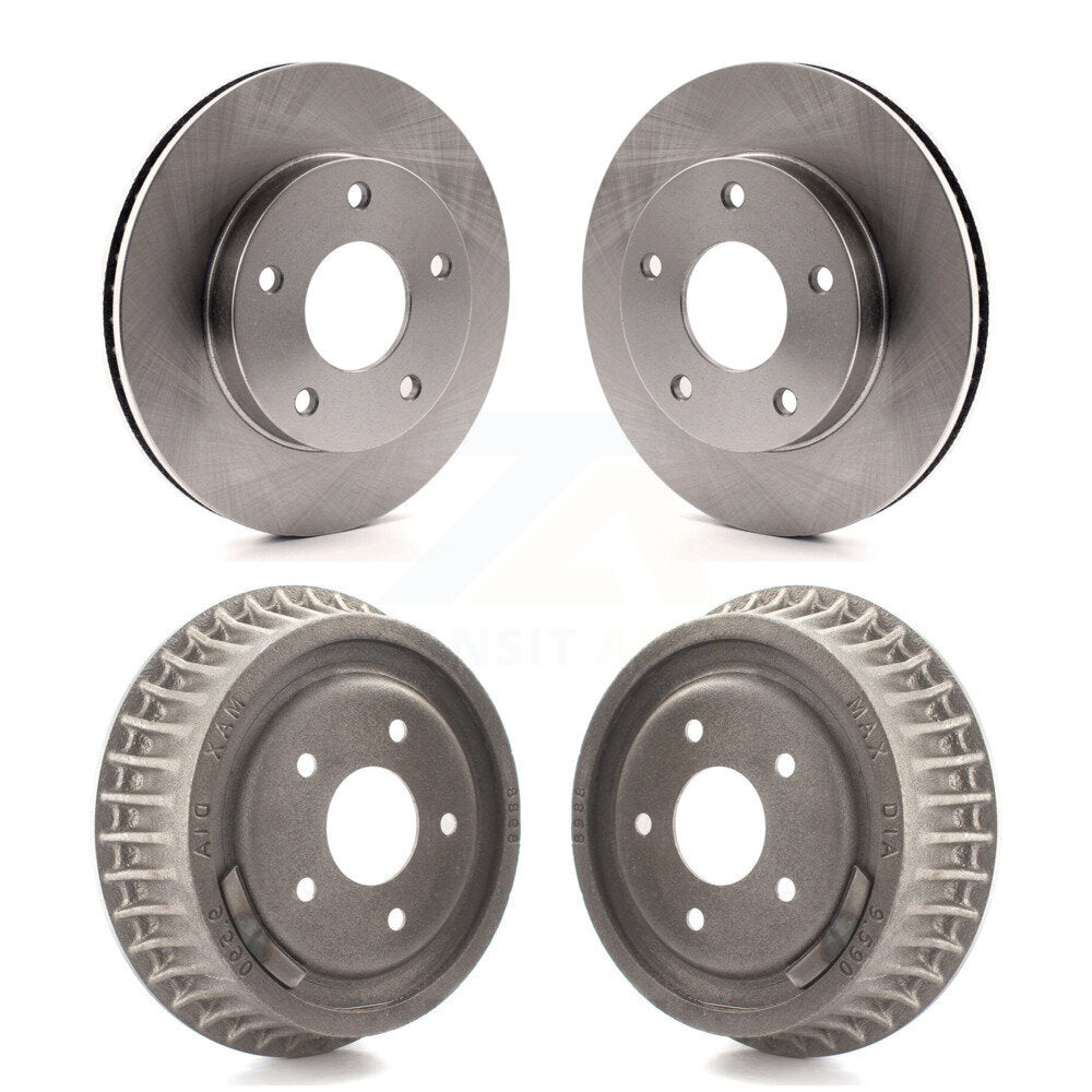 [Avant + Arrière] Kit de Disque de frein pour Chevrolet S10 GMC Blazer Sonoma Jimmy Oldsmobile Bravada Typhoon K8-102183