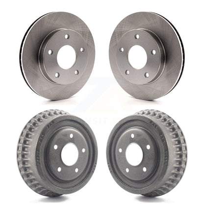 [Avant + Arrière] Kit de Disque de frein pour Chevrolet S10 GMC Blazer S15 Jimmy Sonoma Buick Riviera Oldsmobile Toronado Syclone Bravada K8-102184