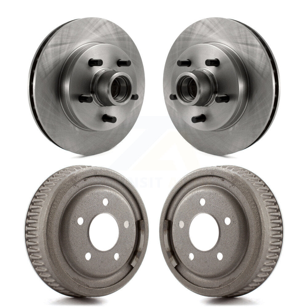 [Avant + Arrière] Kit d'ensemble disque de frein à disque et moyeu pour Chevrolet C1500 Tahoe GMC Yukon Suburban K8-102187