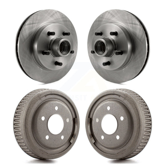 [Avant + Arrière] Kit d'ensemble disque de frein à disque et moyeu pour Chevrolet C1500 Tahoe GMC Yukon Suburban K8-102187