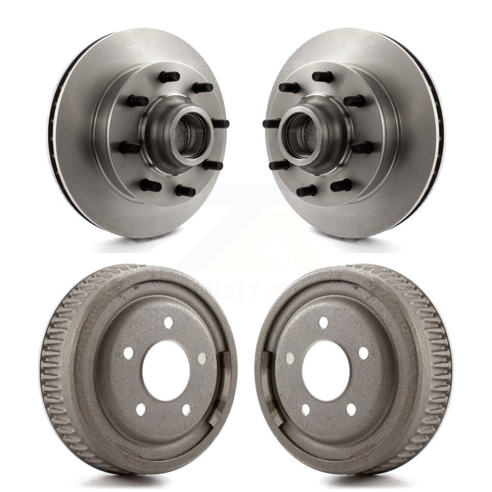 [Avant + Arrière] Kit d'ensemble disque de frein à disque et moyeu pour Chevrolet Tahoe C1500 Suburban GMC Yukon K8-102188
