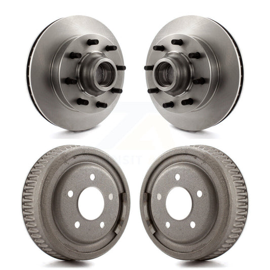 [Avant + Arrière] Kit d'ensemble disque de frein à disque et moyeu pour Chevrolet Tahoe C1500 Suburban GMC Yukon K8-102188