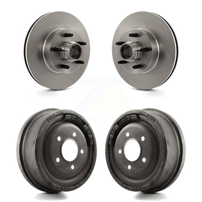 [Avant + Arrière] Kit d'ensemble disque de frein à disque et moyeu pour Ford Ranger avec 10" Diameter Drum K8-102189