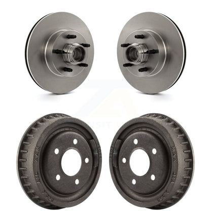 [Avant + Arrière] Kit d'ensemble disque de frein à disque et moyeu pour Ford Ranger avec 9" Diameter Drum K8-102190