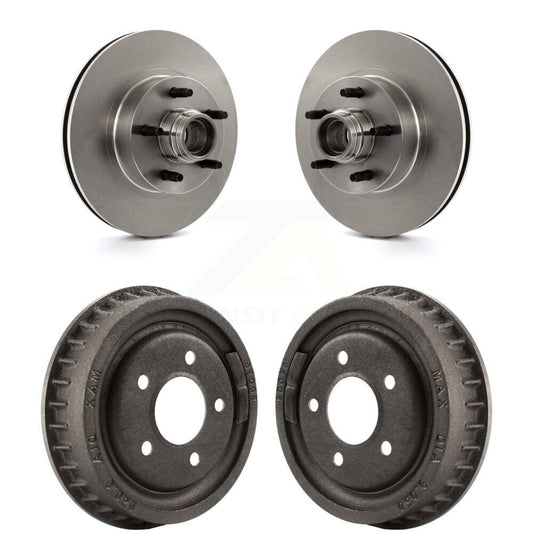 [Avant + Arrière] Kit d'ensemble disque de frein à disque et moyeu pour Ford Ranger avec 9" Diameter Drum K8-102190