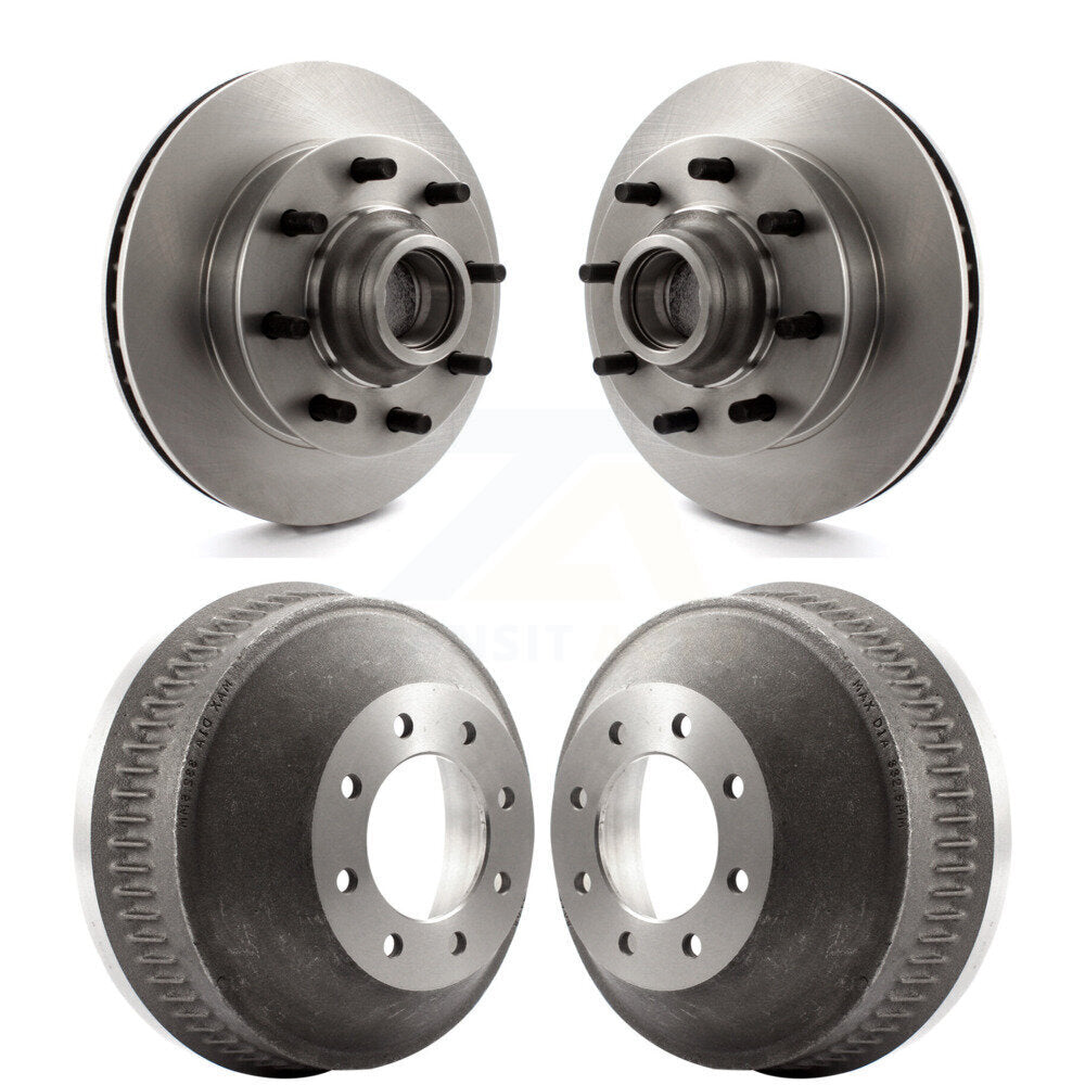 [Avant + Arrière] Kit d'ensemble disque de frein à disque et moyeu pour Chevrolet C2500 Express 2500 C1500 Suburban GMC G3500 K8-102198