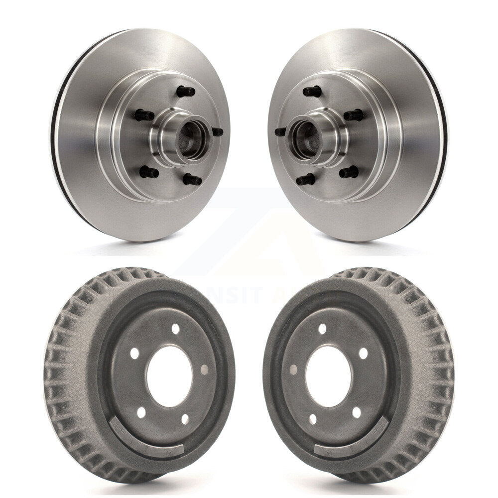 [Avant + Arrière] Kit d'ensemble disque de frein à disque et moyeu pour Chevrolet Astro GMC Safari K8-102199