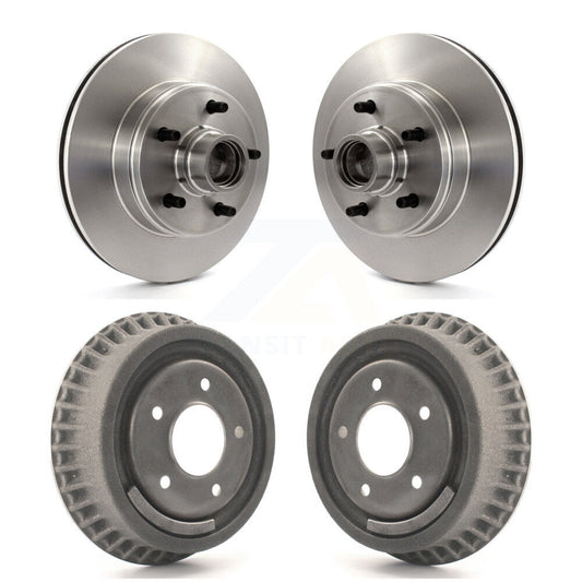 [Avant + Arrière] Kit d'ensemble disque de frein à disque et moyeu pour Chevrolet Astro GMC Safari K8-102199
