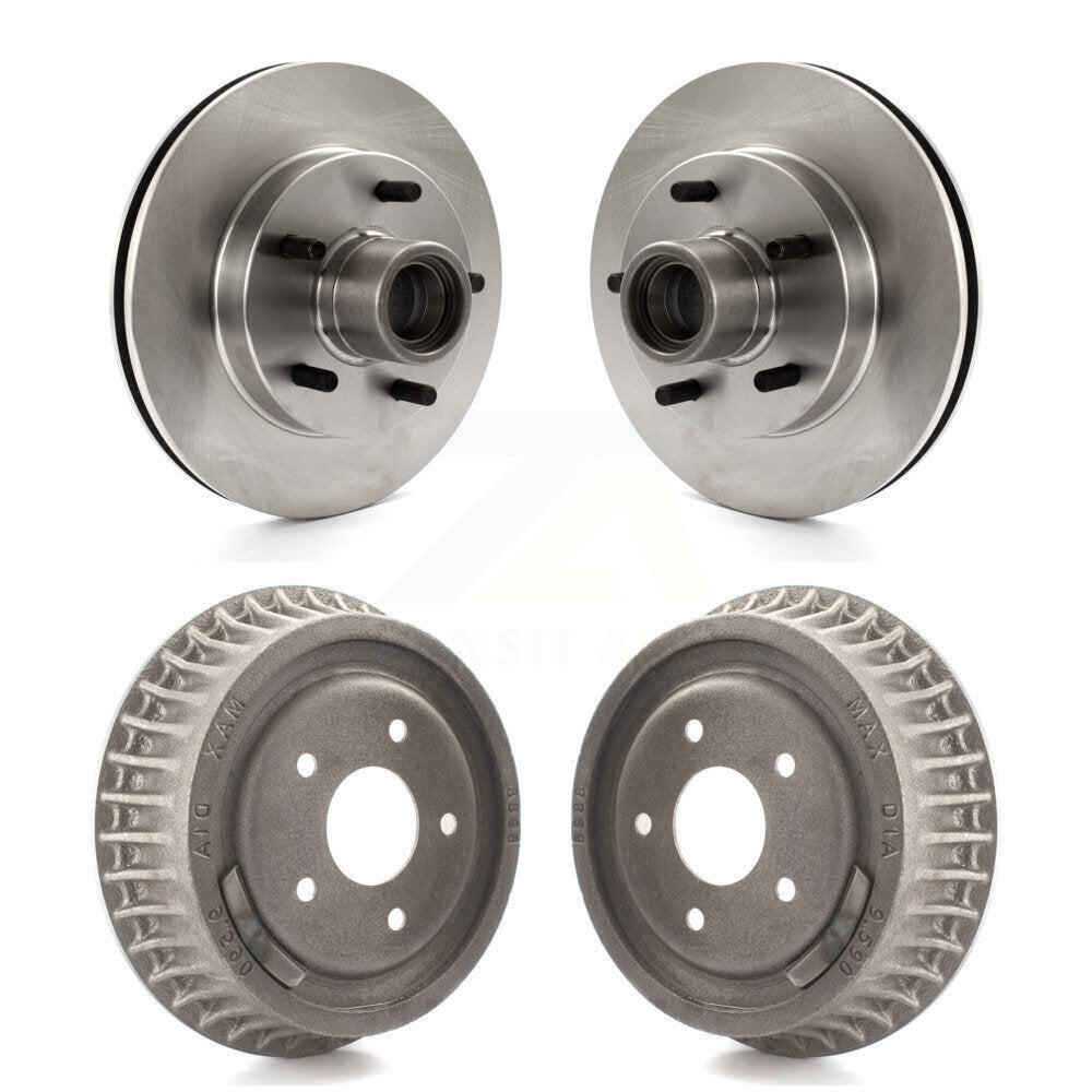 [Avant + Arrière] Kit d'ensemble disque de frein à disque et moyeu pour Chevrolet S10 GMC Sonoma Blazer Jimmy Isuzu Hombre K8-102201