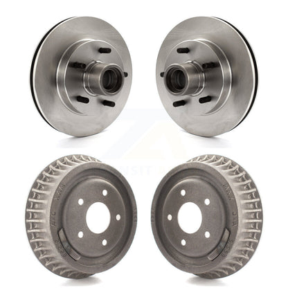 [Avant + Arrière] Kit d'ensemble disque de frein à disque et moyeu pour Chevrolet S10 GMC Sonoma Blazer Jimmy Isuzu Hombre K8-102201