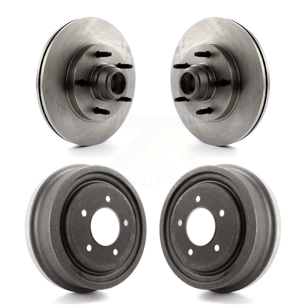 [Avant + Arrière] Kit d'ensemble disque de frein à disque et moyeu pour Ford F-150 K8-102211