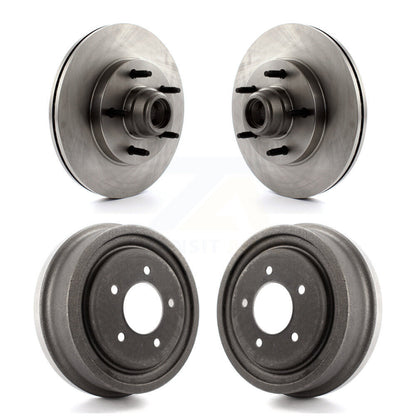 [Avant + Arrière] Kit d'ensemble disque de frein à disque et moyeu pour Ford F-150 K8-102211