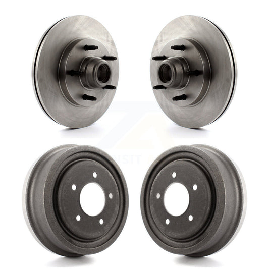 [Avant + Arrière] Kit d'ensemble disque de frein à disque et moyeu pour Ford F-150 K8-102211