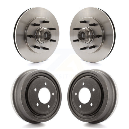 [Avant + Arrière] Kit d'ensemble disque de frein à disque et moyeu pour 1999 Ford F-150 RWD avec 7 Lug Wheels K8-102213