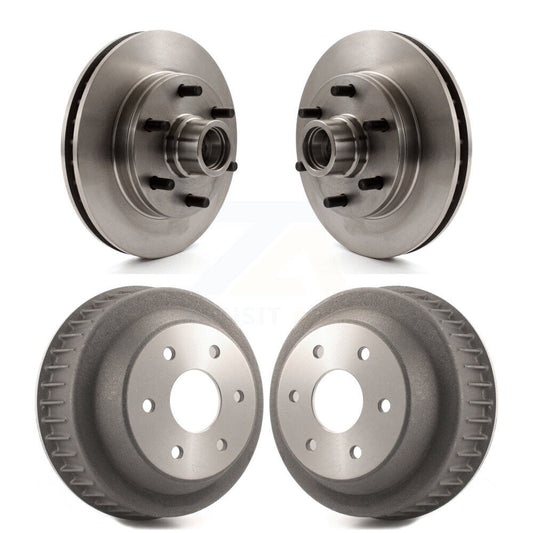 [Avant + Arrière] Kit d'ensemble disque de frein à disque et moyeu pour Chevrolet C2500 Express 2500 GMC K8-102214