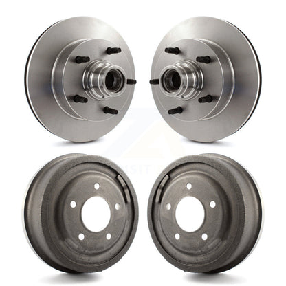 [Avant + Arrière] Kit d'ensemble disque de frein à disque et moyeu pour Ford F-150 E-150 Econoline K8-102217