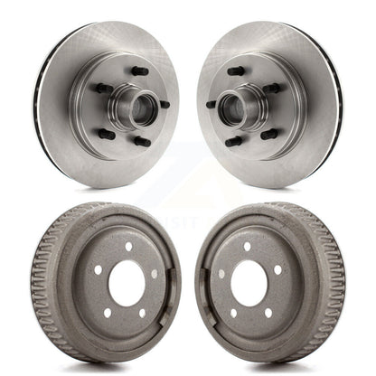 [Avant + Arrière] Kit d'ensemble disque de frein à disque et moyeu pour C1500 Chevrolet GMC K8-102219