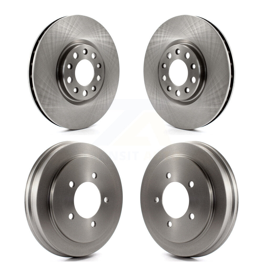 [Avant + Arrière] Kit de Disque de frein pour 2017 Jeep Compass avec 305mm Diameter Rotor K8-102228