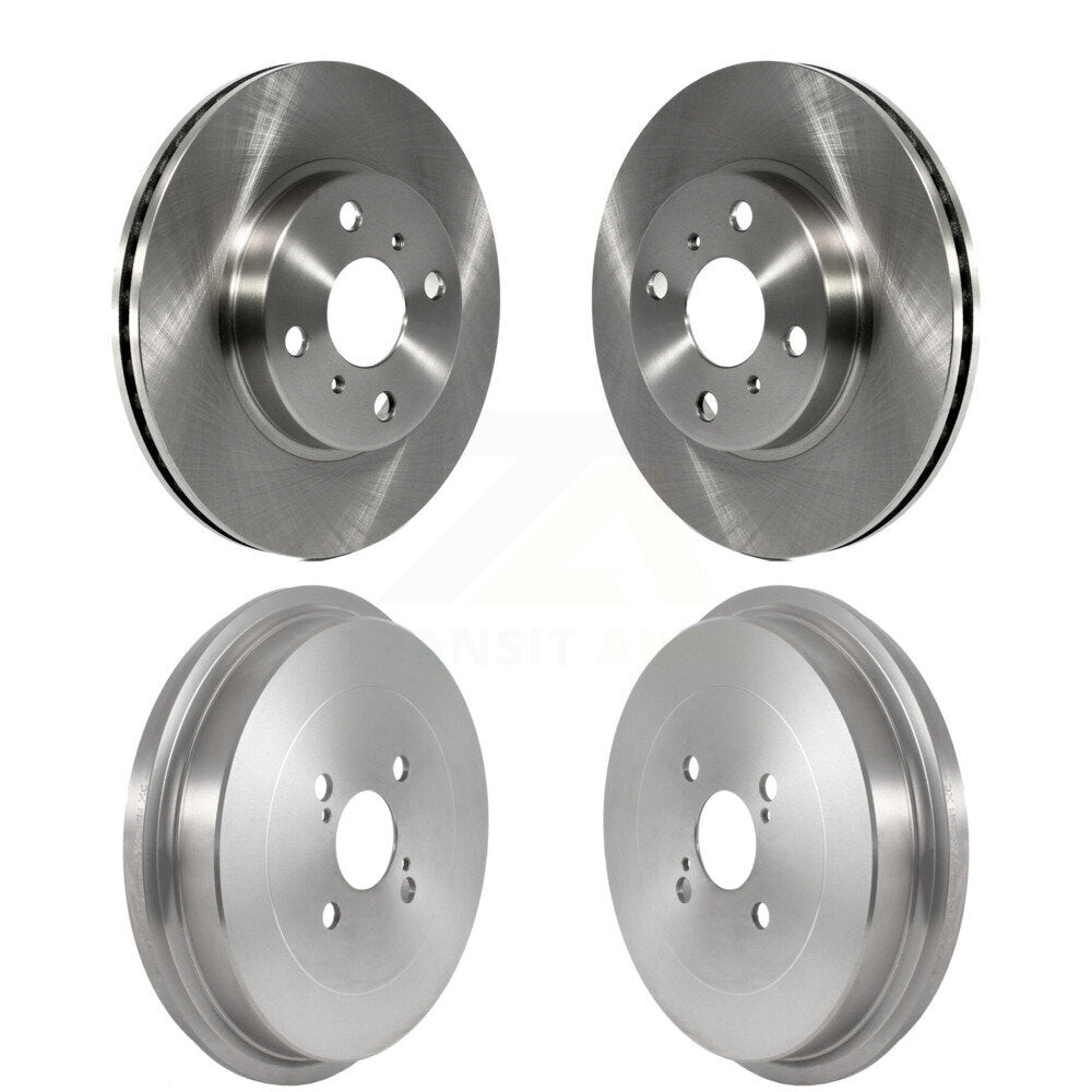 [Avant + Arrière] Kit de Disque de frein pour Toyota Prius C Scion iQ K8-102229