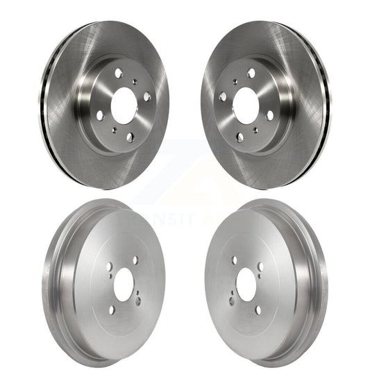 [Avant + Arrière] Kit de Disque de frein pour Toyota Prius C Scion iQ K8-102229