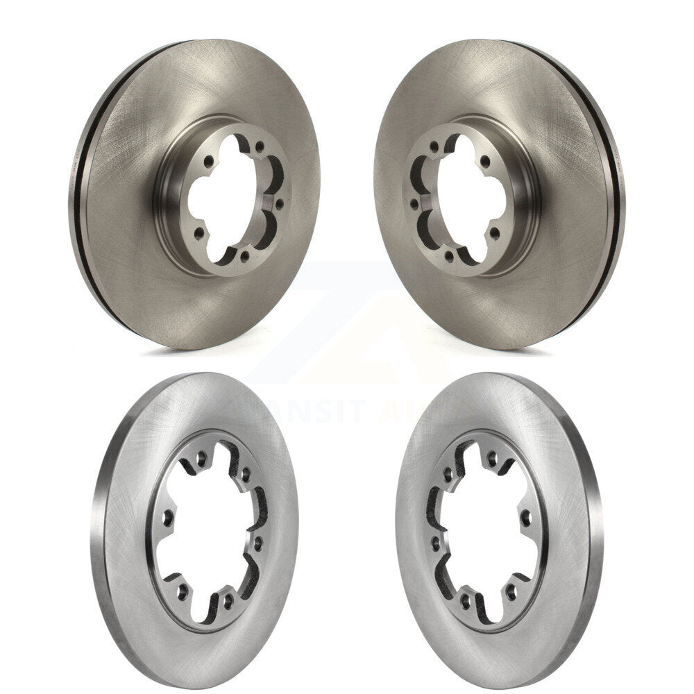 [Avant + Arrière] Kit de Disque de frein pour 2015-2019 Ford Transit-350 HD avec 6 Lug Wheels K8-102252
