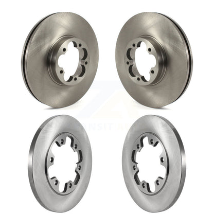 [Avant + Arrière] Kit de Disque de frein pour 2015-2019 Ford Transit-350 HD avec 6 Lug Wheels K8-102252